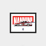Nannini#6 Poster by Racing Liveries. - nineone. Nannini#6 Poster by Racing Liveries. - nineone.