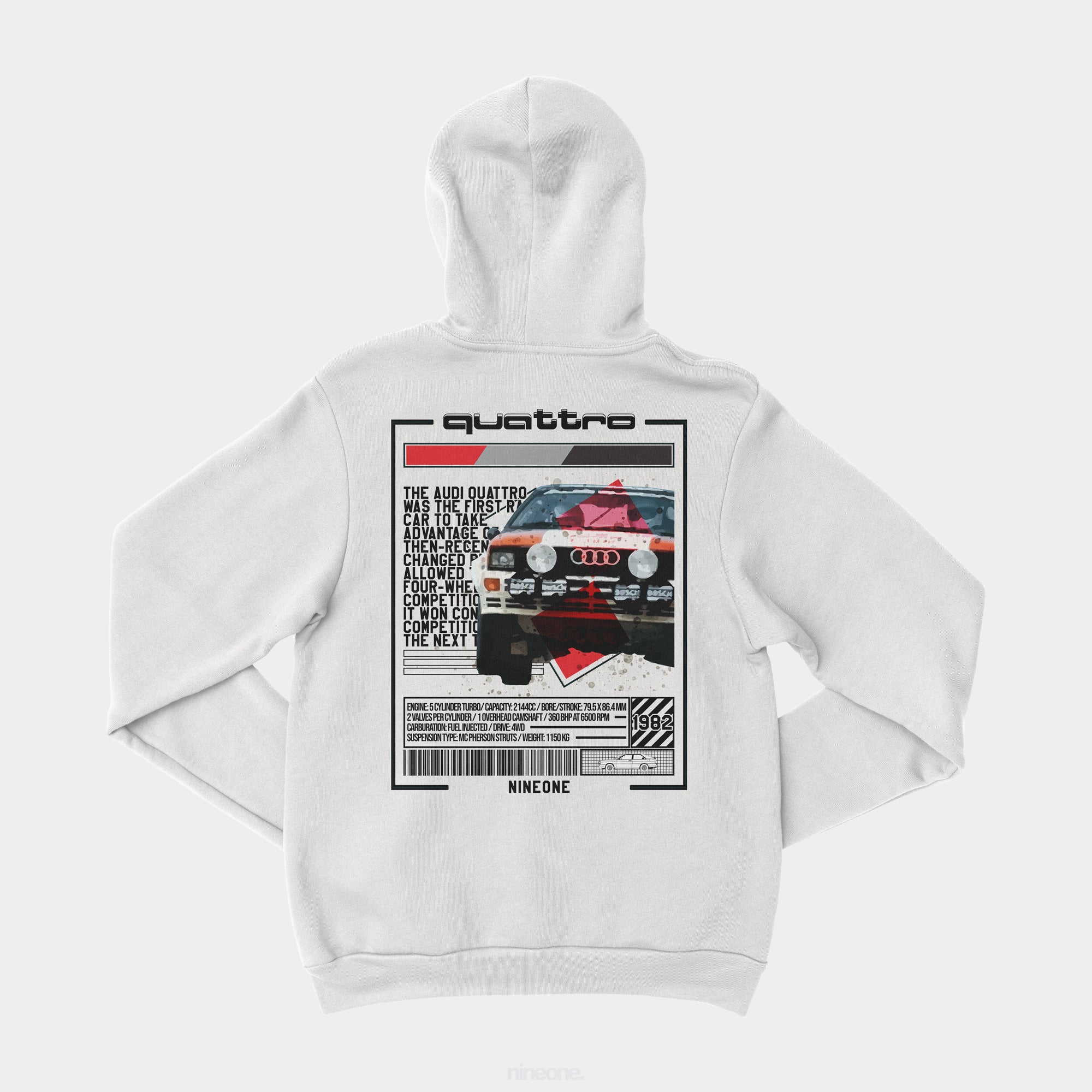 quattro.str Hoodie - nineone. quattro.str Hoodie - nineone.