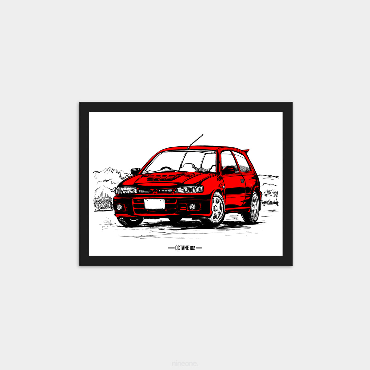 Pulsar GTI-R Poster by Octane102. - nineone.