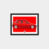 106 GTi Poster by Racing Liveries. - nineone. 106 GTi Poster by Racing Liveries. - nineone.